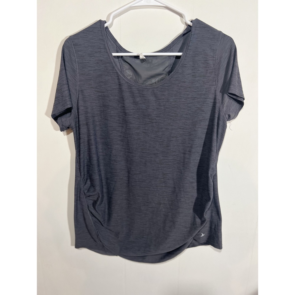 Old Navy Maternity Grey Atheltic Top - Size Large